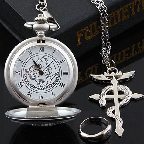 fullmetal alchemist brotherhood pocket watch replica|fullmetal alchemist pocket watch.